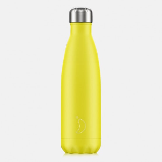 Chilly's Bottles Neon Yellow Μπουκάλι Θερμός 500ml