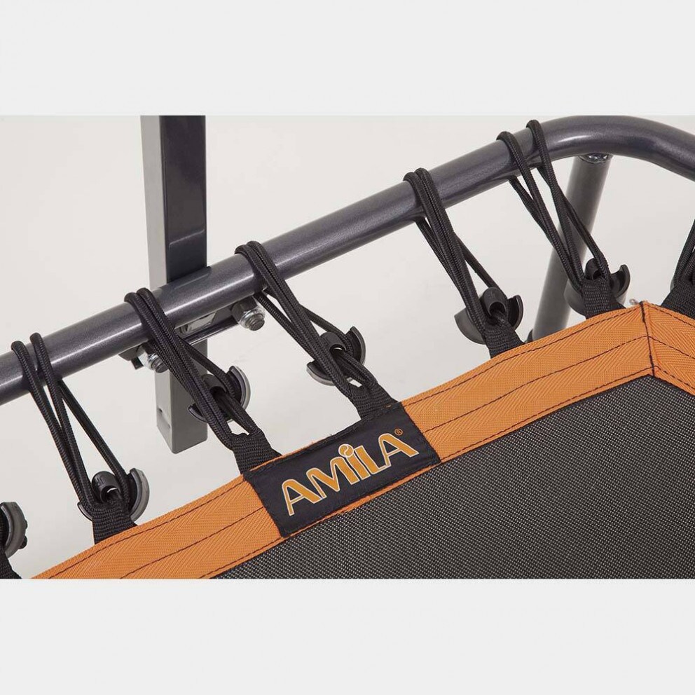 Amila Six-Sided Trampoline With Support Handles