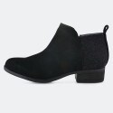 TOMS Blk/blk Suede/wool Wm Deia Botie