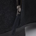 TOMS Blk/blk Suede/wool Wm Deia Botie