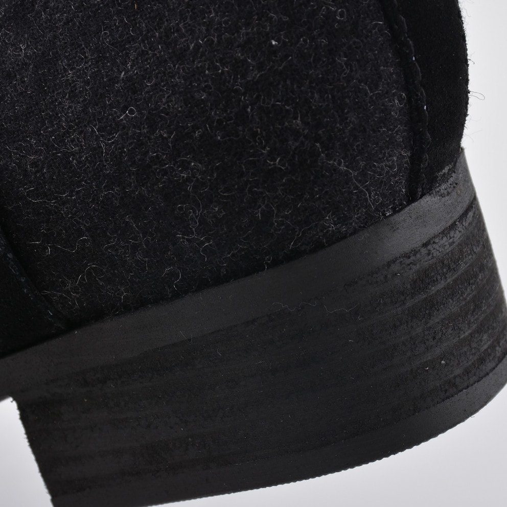 TOMS Blk/blk Suede/wool Wm Deia Botie