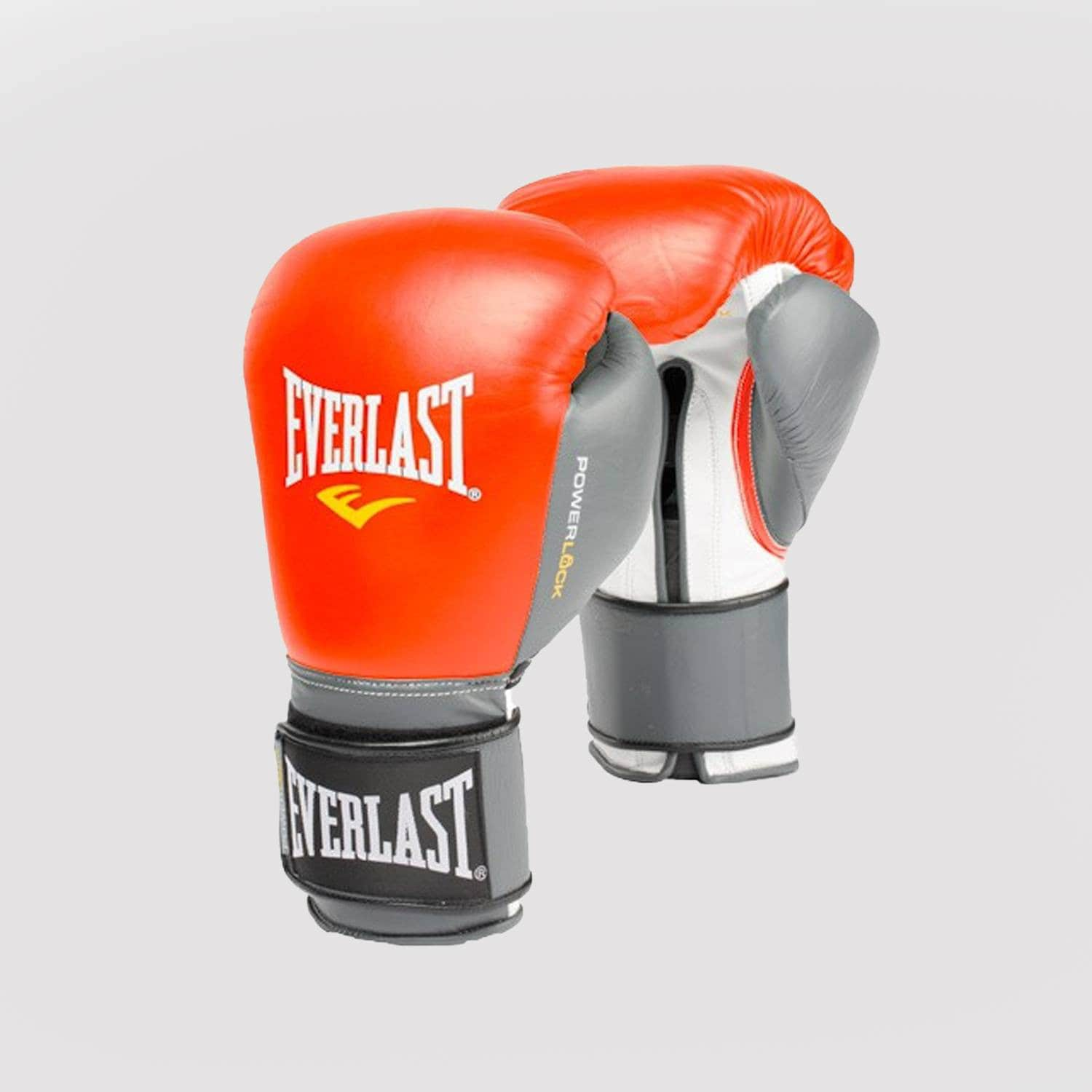 Everlast Powerlock Oz Train Glv Velcro Red Grey 2276