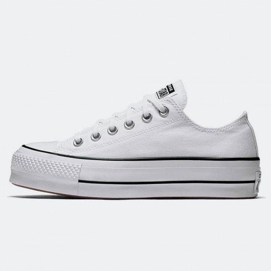 Converse All Star Coupe Triostar OX White Black 28cm All Star Lift Γυναικεία Platform Παπούτσια