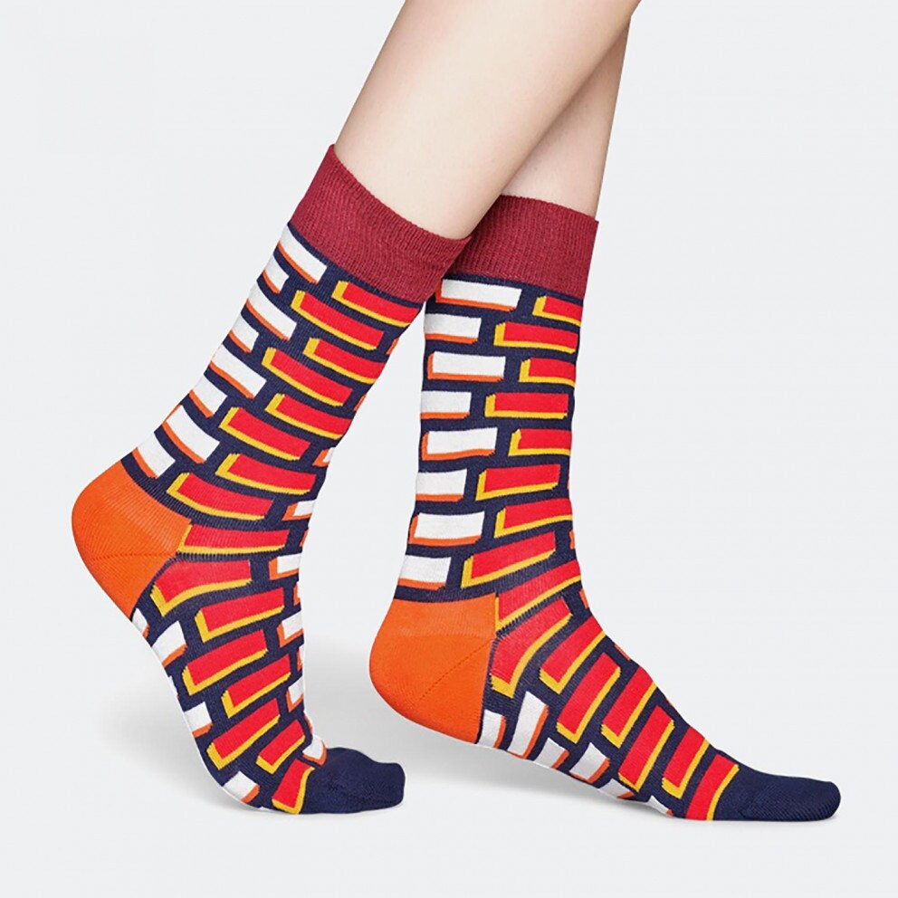 Happy Socks Brick Sock - Unisex Κάλτσες