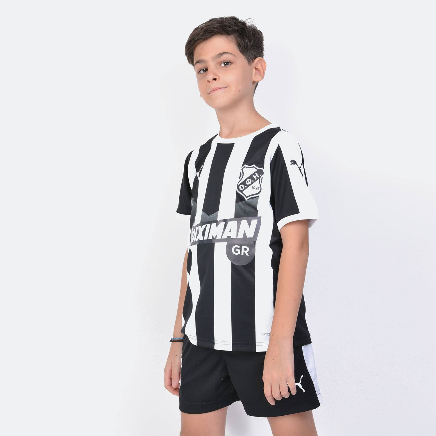 Puma x OFI Crete F.C. Liga Jersey Striped Παιδική Φανέλα (9000040948_22501)
