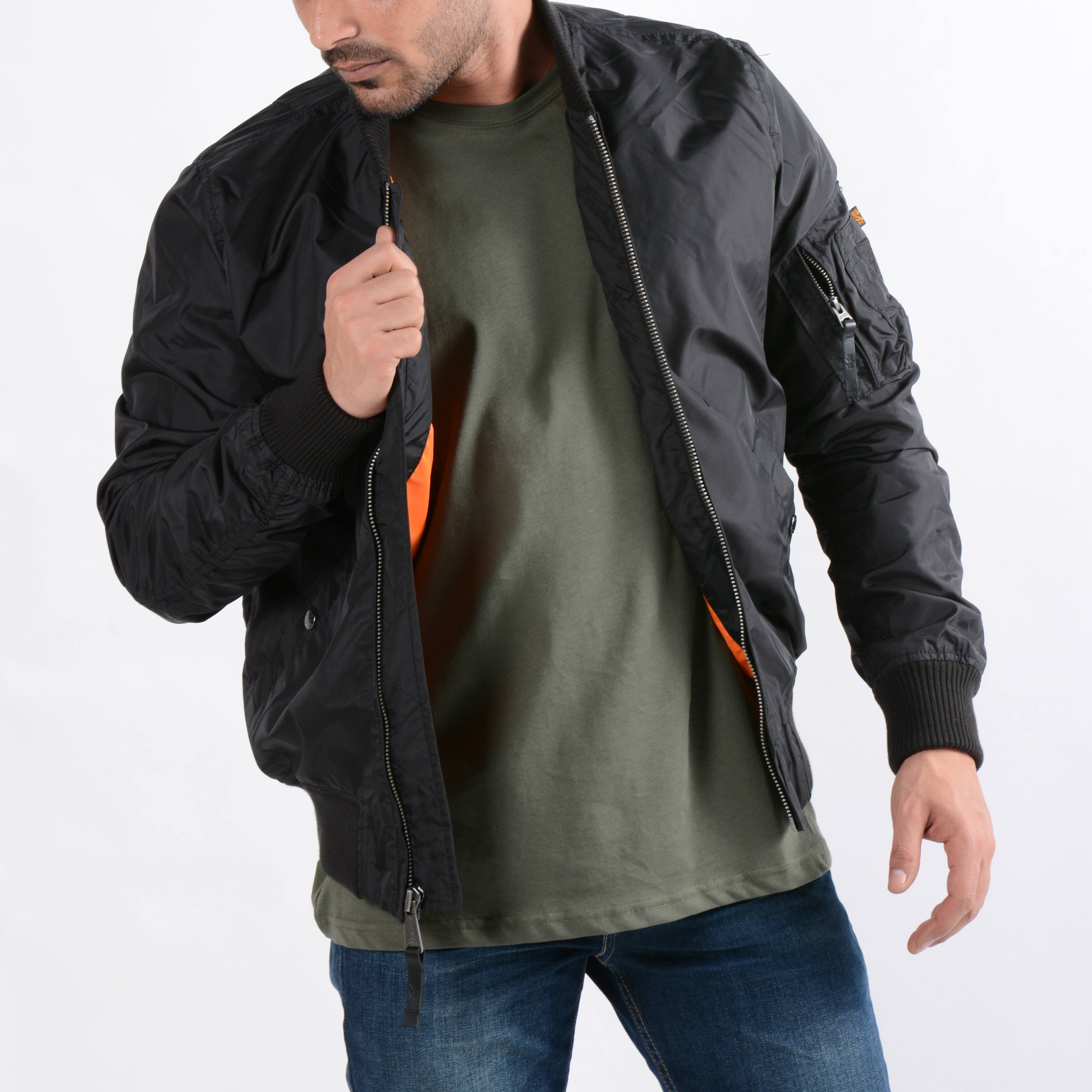 Organic Bomber Jacket - Nimbus Cloud