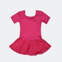 Go Dance Short SLeeve Leotard W/skirt