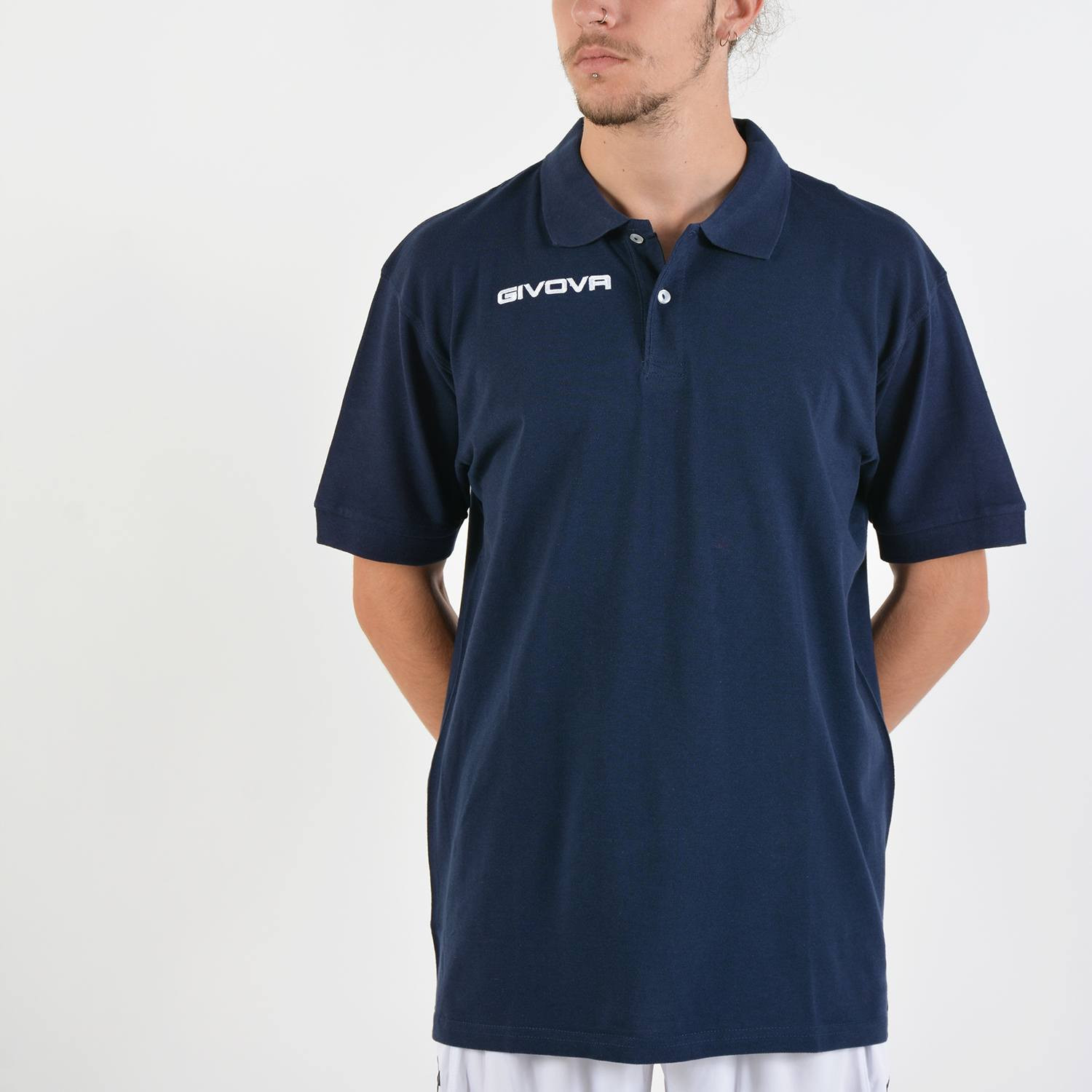 Givova Men's Polo T-Shirt - Ανδρική Polo Μπλούζα (9000020712_3024)
