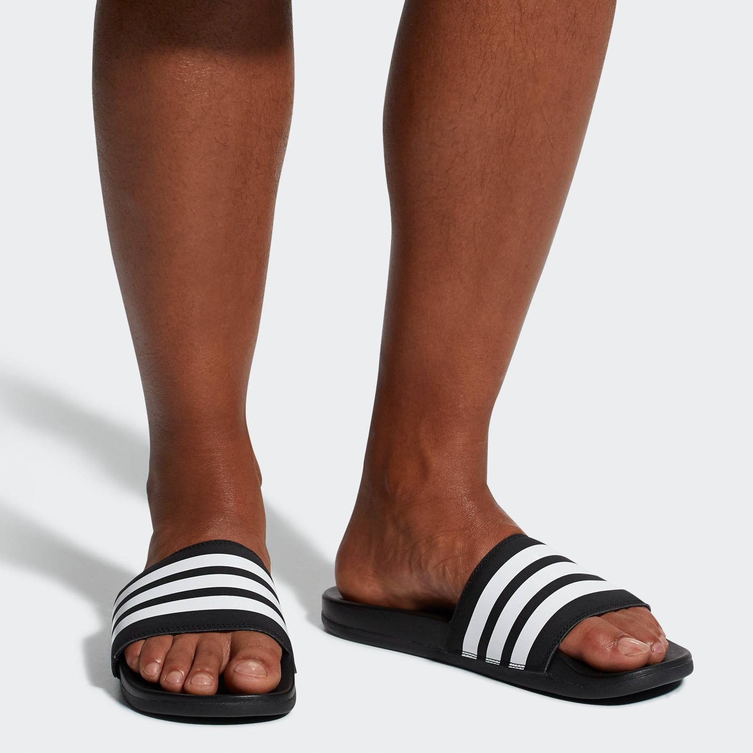 adidas Performance Men's Adilette Cloudfoam Plus Stripes Slides (9000012278_7625) Ανδρικά / Ανδρικά Αθλητικά Παπούτσια / Παντόφλες | Slides