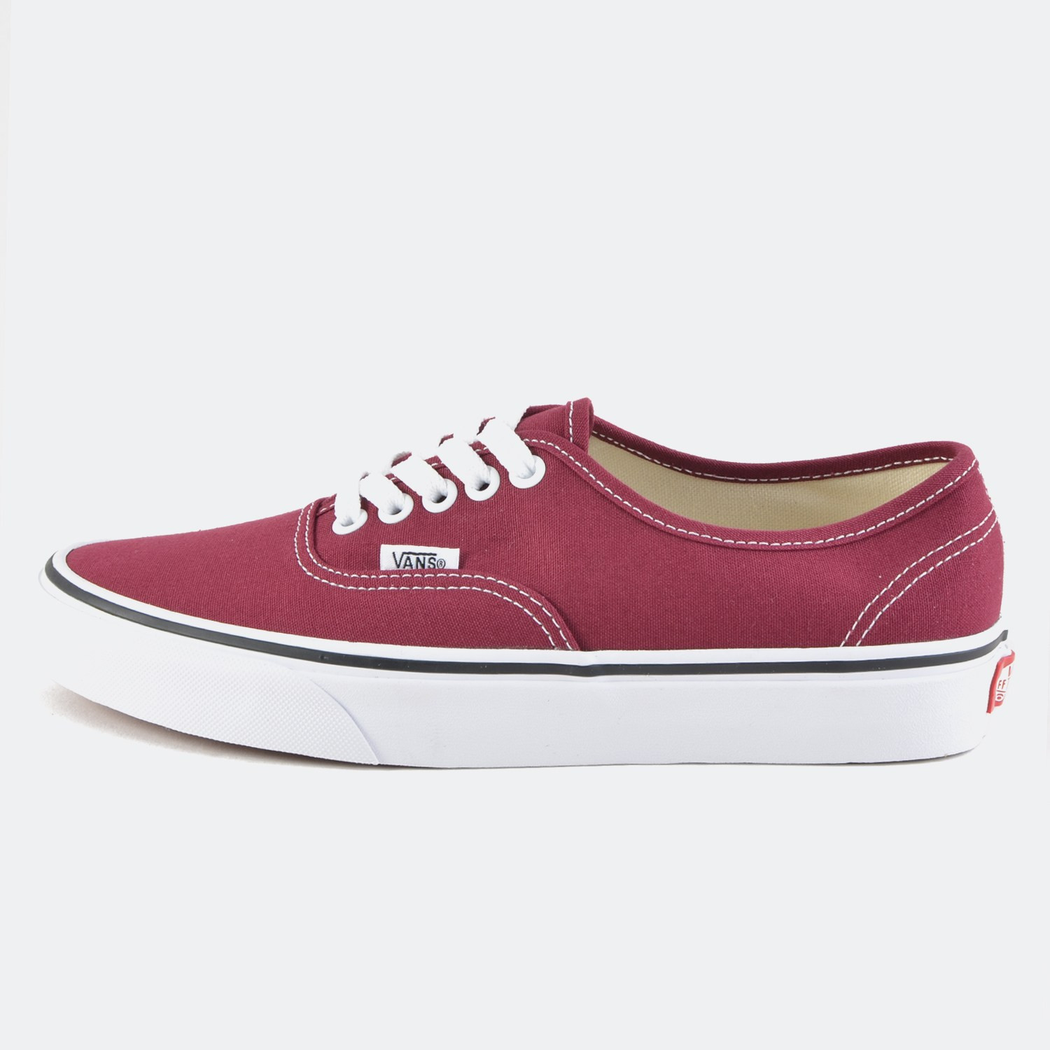 vans authentic burgundy