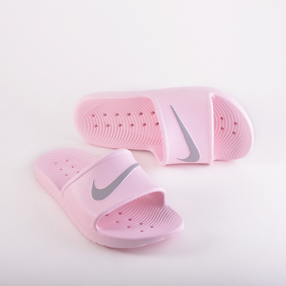 nike kawa pink slides