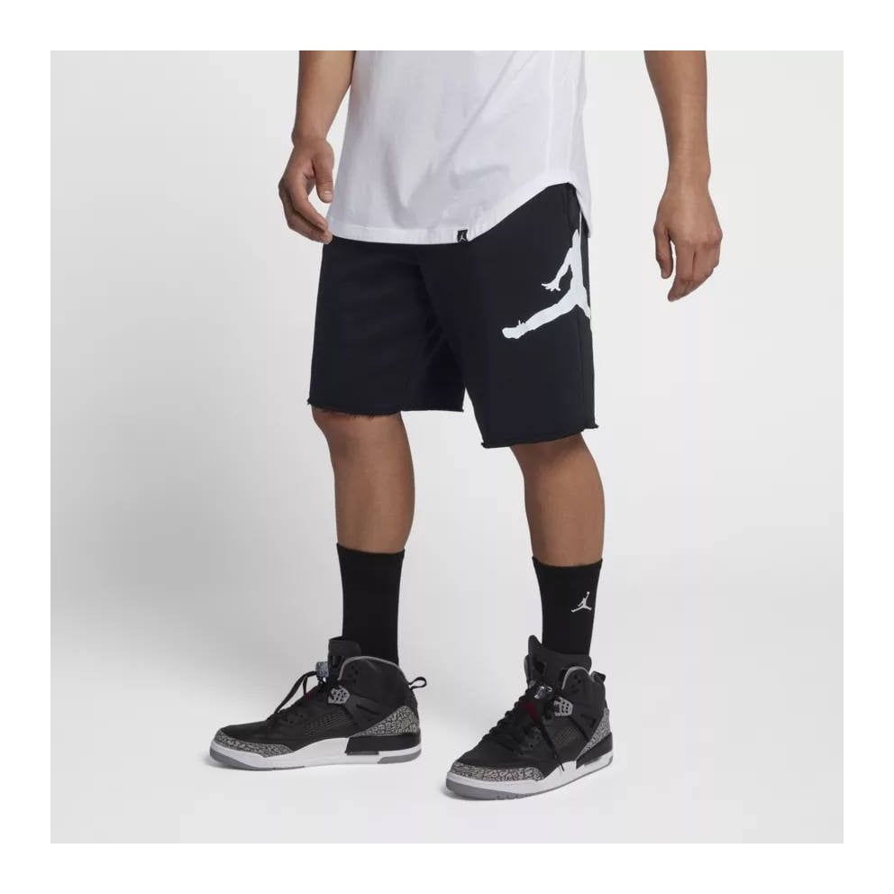 men's jordan sportswear air jumpman fleece shorts