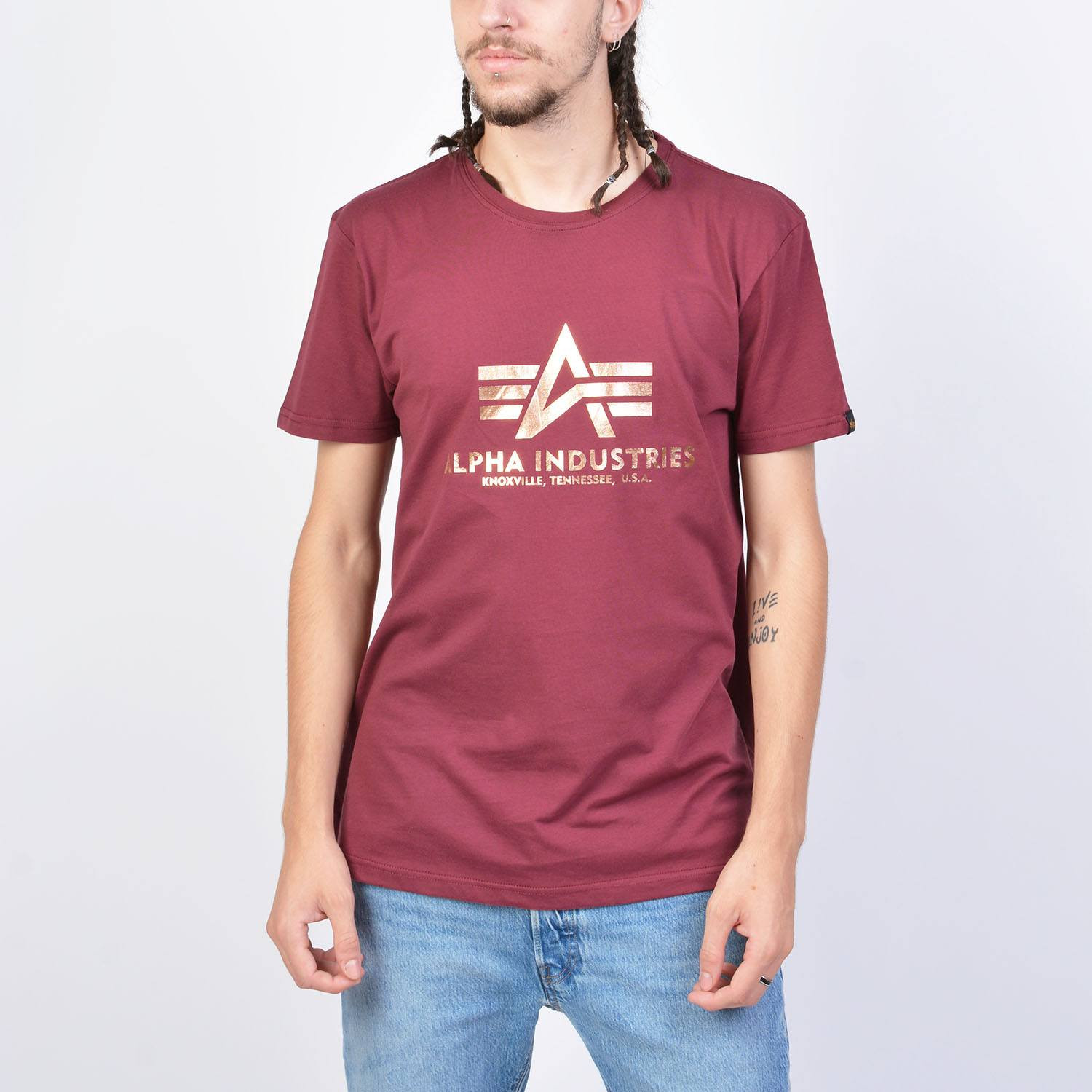Alpha Industries Basic Foil Ανδρικό T-Shirt (9000041122_42042)