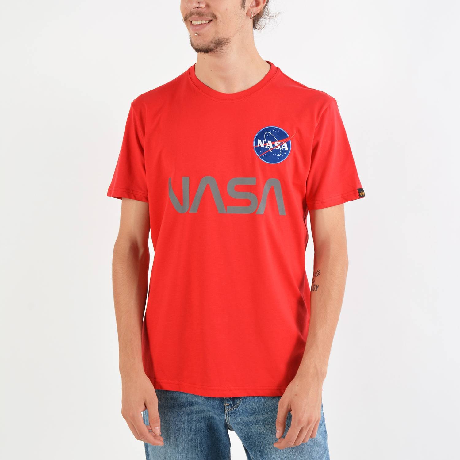 Alpha Industries NASA Reflective Ανδρικό T-Shirt (9000021836_13109)