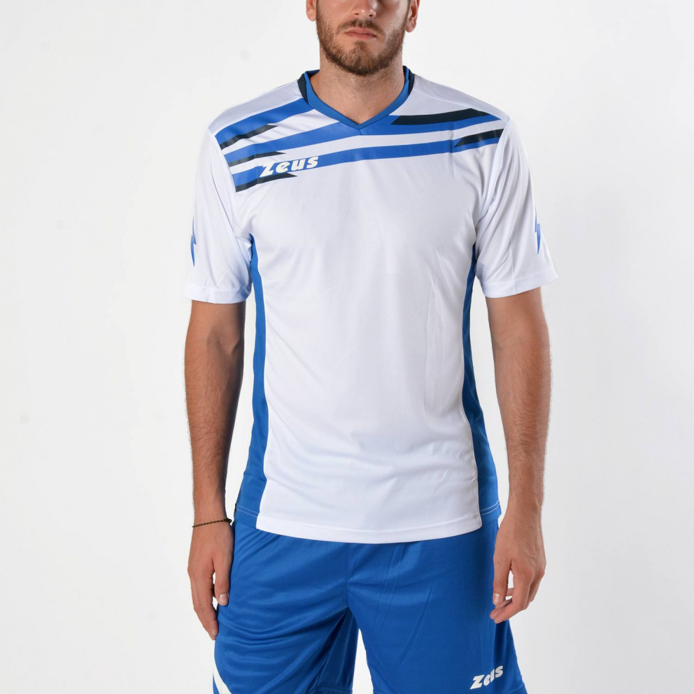 celos gradualmente Desacuerdo Zeus Kit Itaca Uomo Men's Football Set ΡΟΥΑ - adidas european box label  free font maker software - ΜΠΛΕ - ΛΕΥΚΟ KIT ITACA UOMO