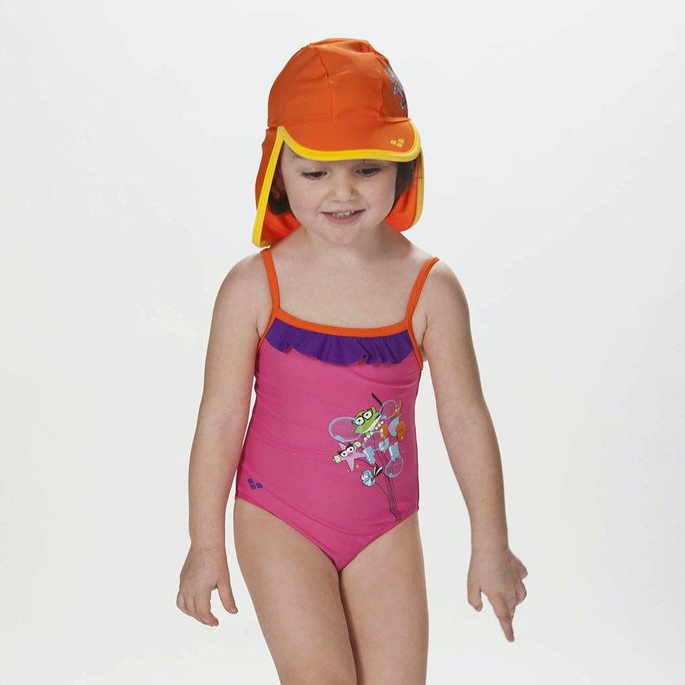 Arena Water Tribe Rouche Girl's One Piece (9000005972_32712)