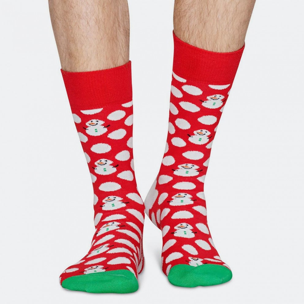 Happy Socks Big Dot Snowman Sock