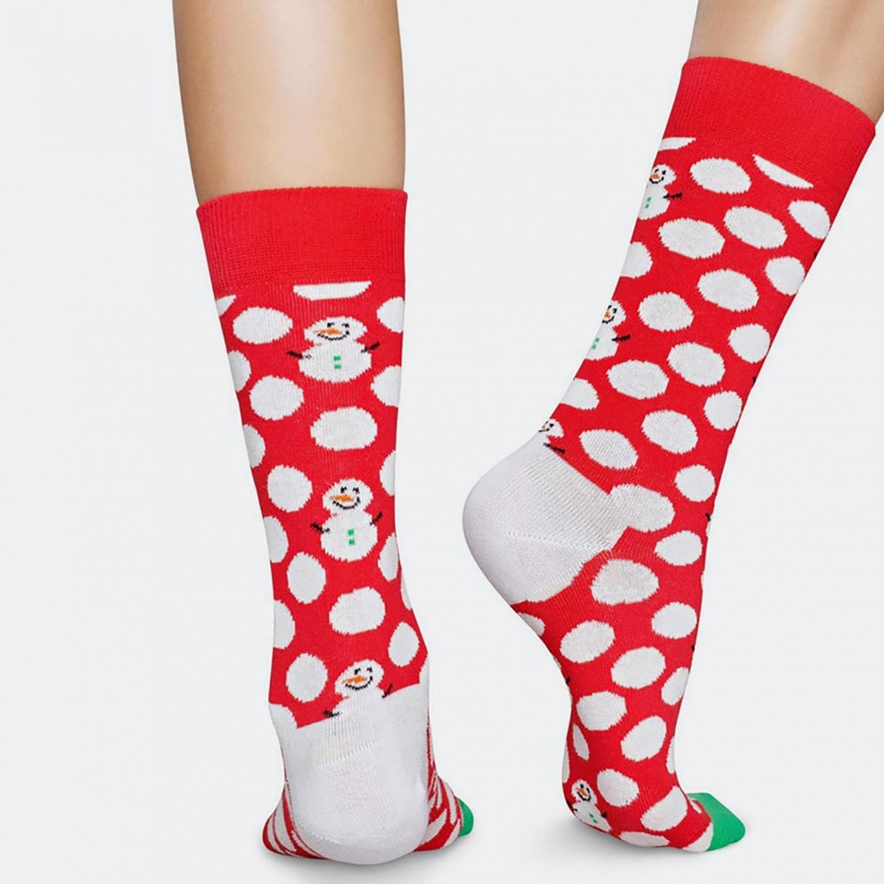 Happy Socks Big Dot Snowman Sock