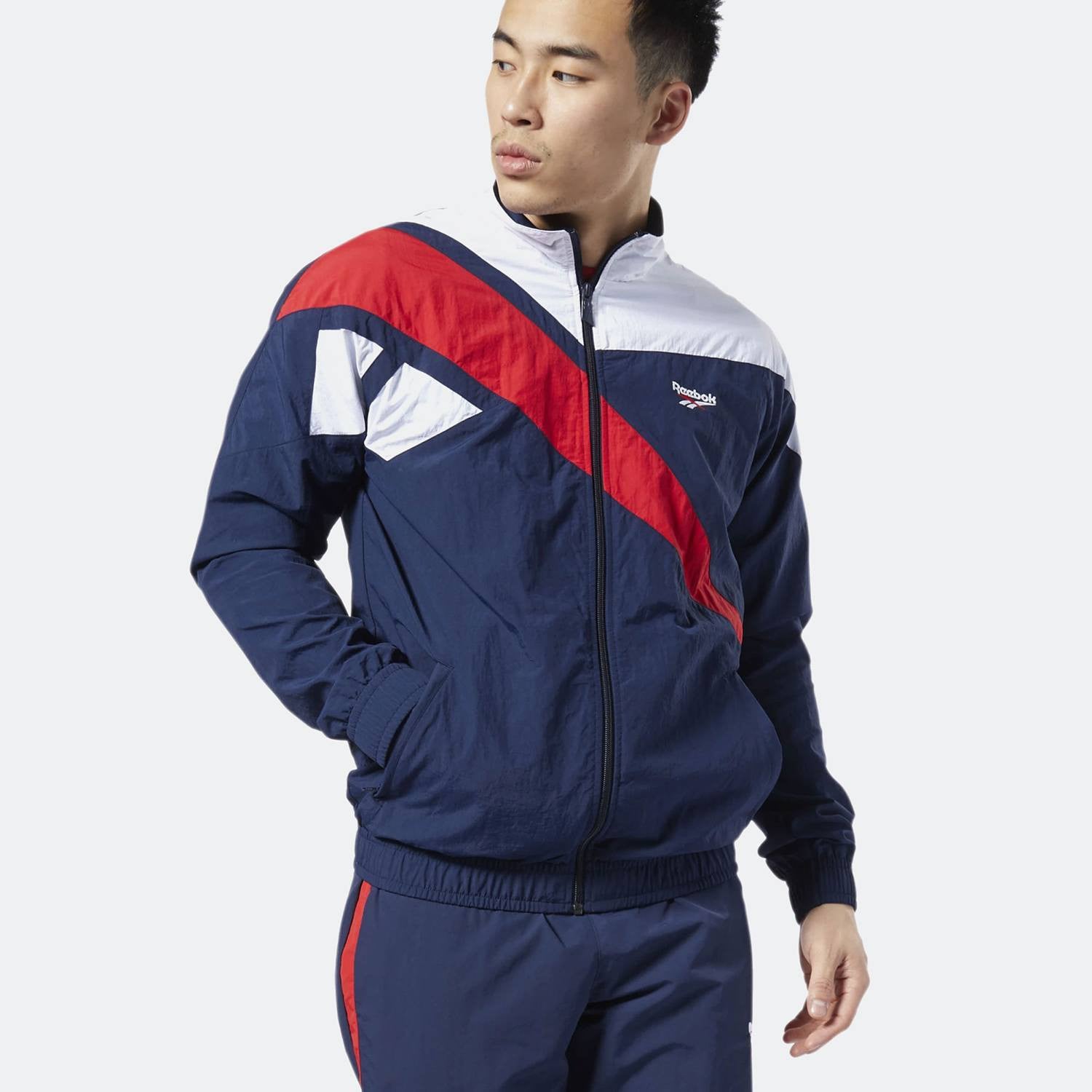 reebok court classics championship track top