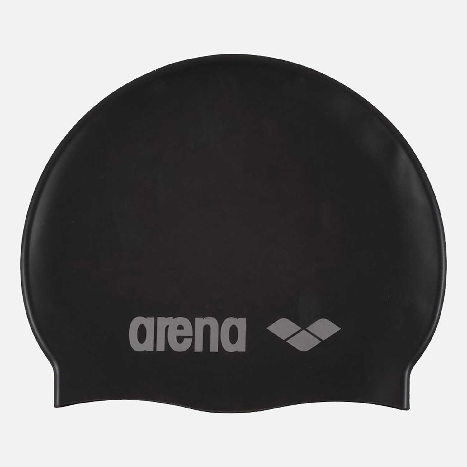 Arena Classic Silicone Caps Black-Silver (9000044586_29786)