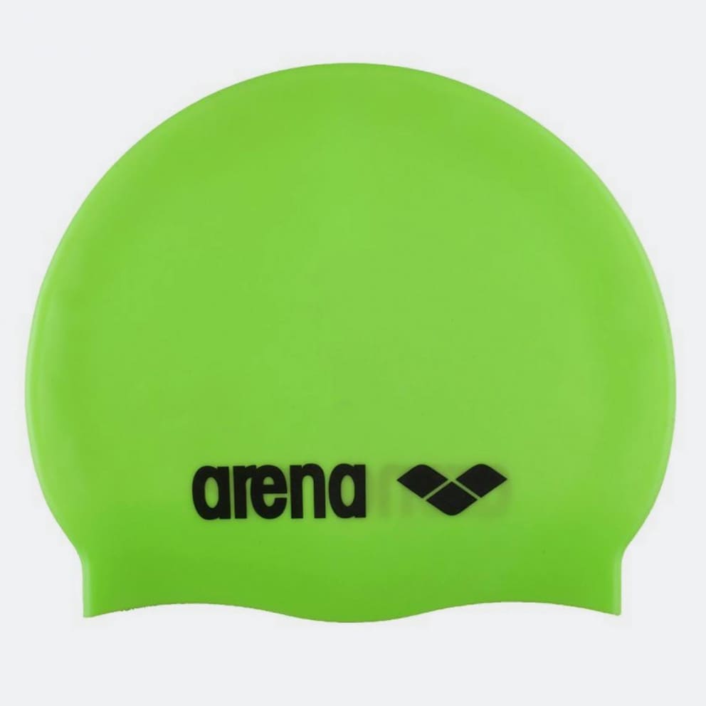 Arena Classic Silicone Caps Acid Lime-Black