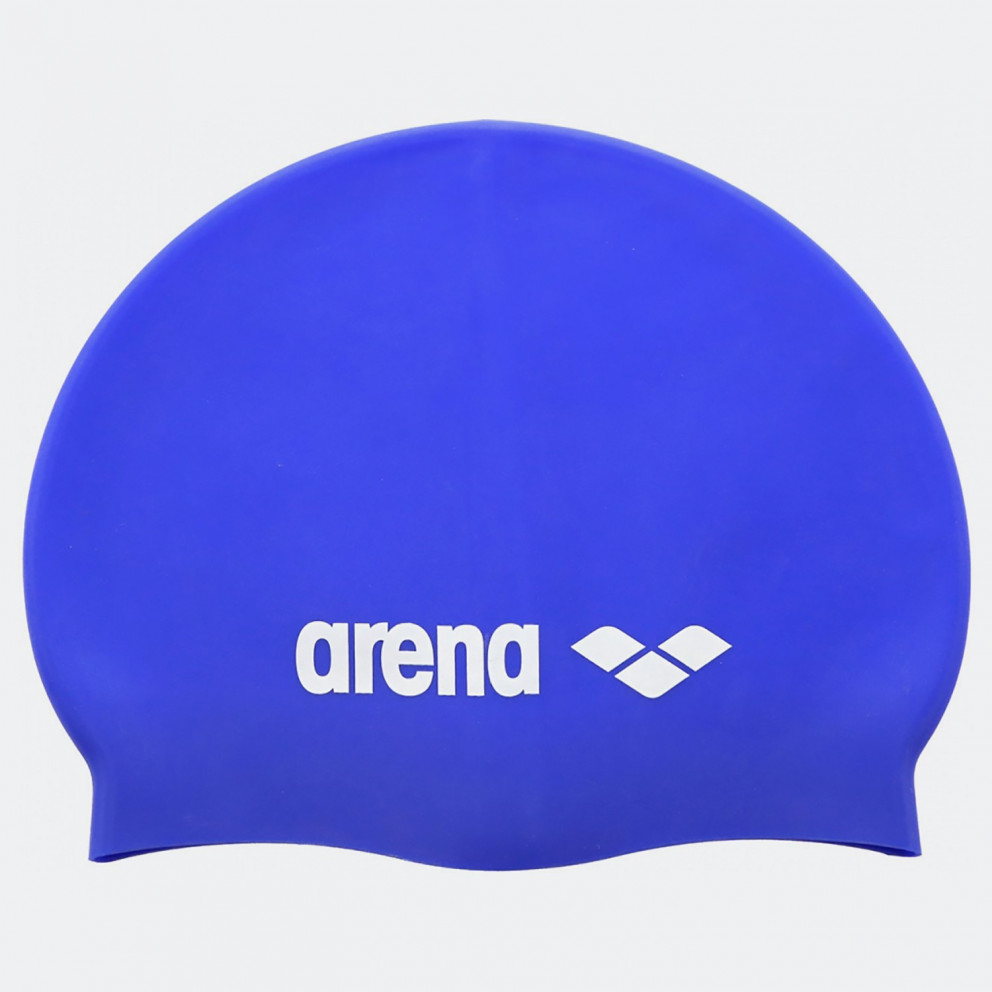 Arena Classic Silicone Caps Sky Blue-White
