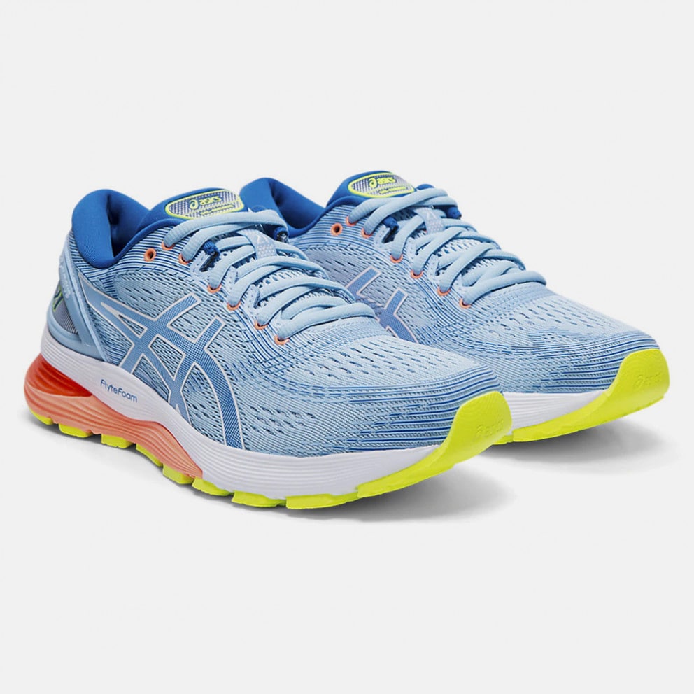 asics nimbus 21 azul