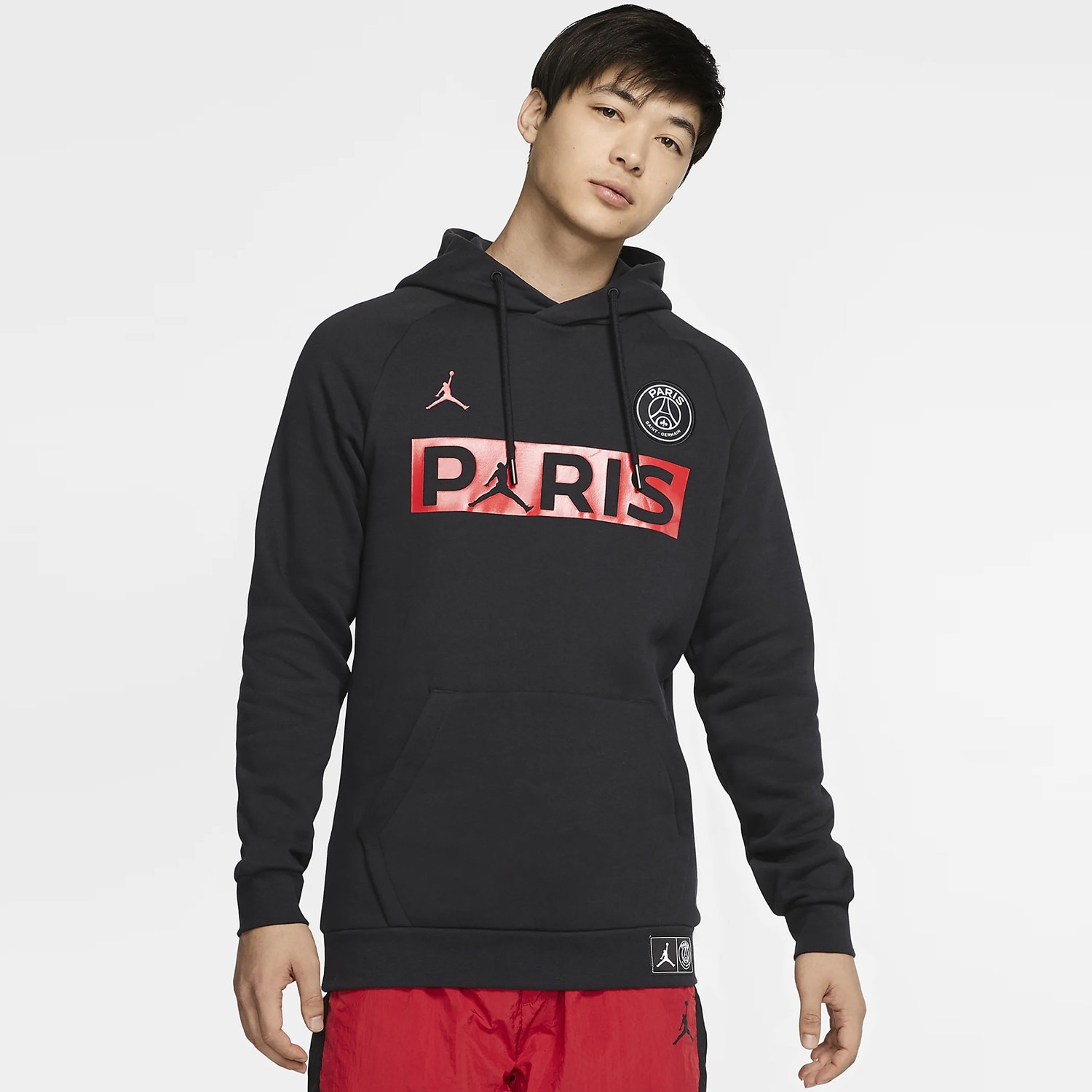 Psg Jordan Hoodie Black / PSG 19/20 Jordan Black Hoodie Men Jacket ...