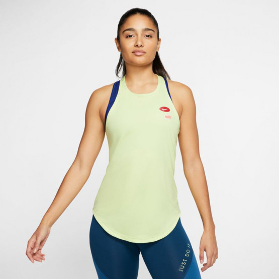 Nike Training Γυναικεία Αμάνικη Μπλούζα