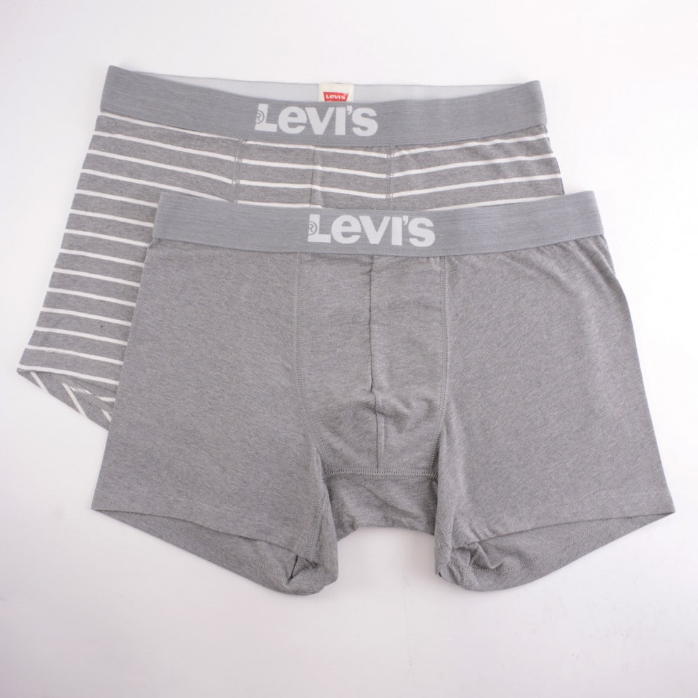 Levi's Men's 2-Pack Vintage Stripe Yd Boxer Brief