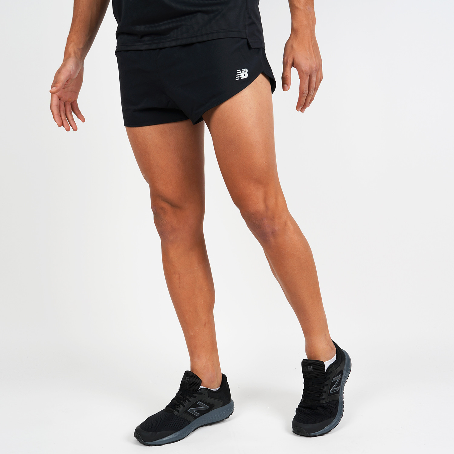 new balance men's 3-inch split short