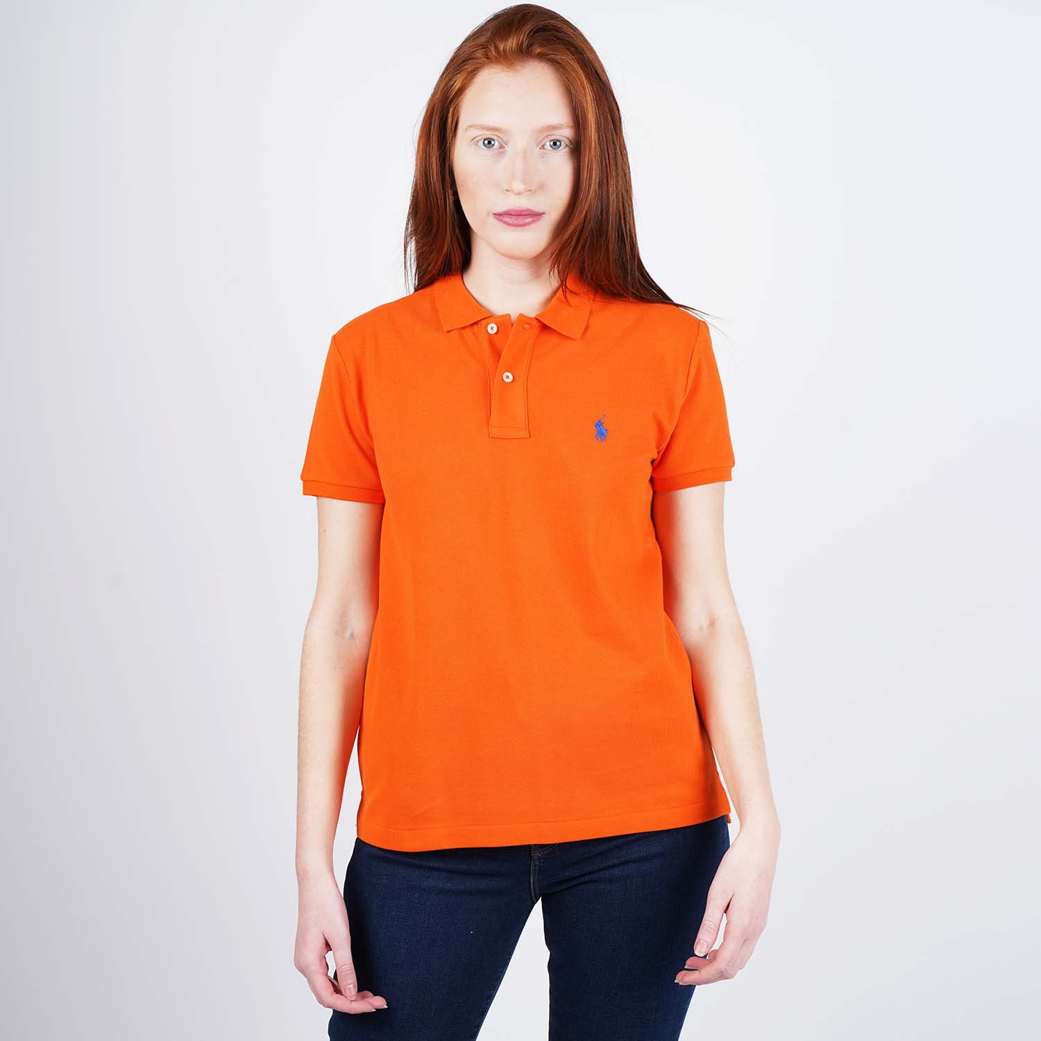 Polo Ralph Lauren Women’S Classic Fit Mesh Polo Shirt (9000050494_44938)