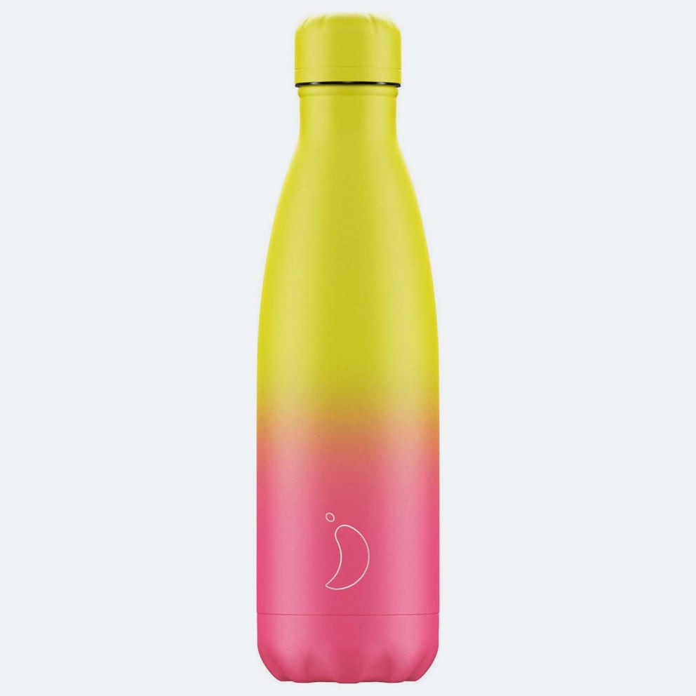 Chilly's Gradient Neon Ανοξείδωτο Μπουκάλι Θερμός 500 ml