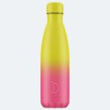 Chilly's Gradient Neon Ανοξείδωτο Μπουκάλι Θερμός 500 ml