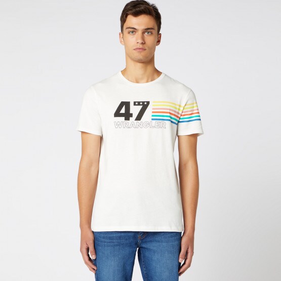 Wrangler Men’S Short SLeeve Rainbow Tee