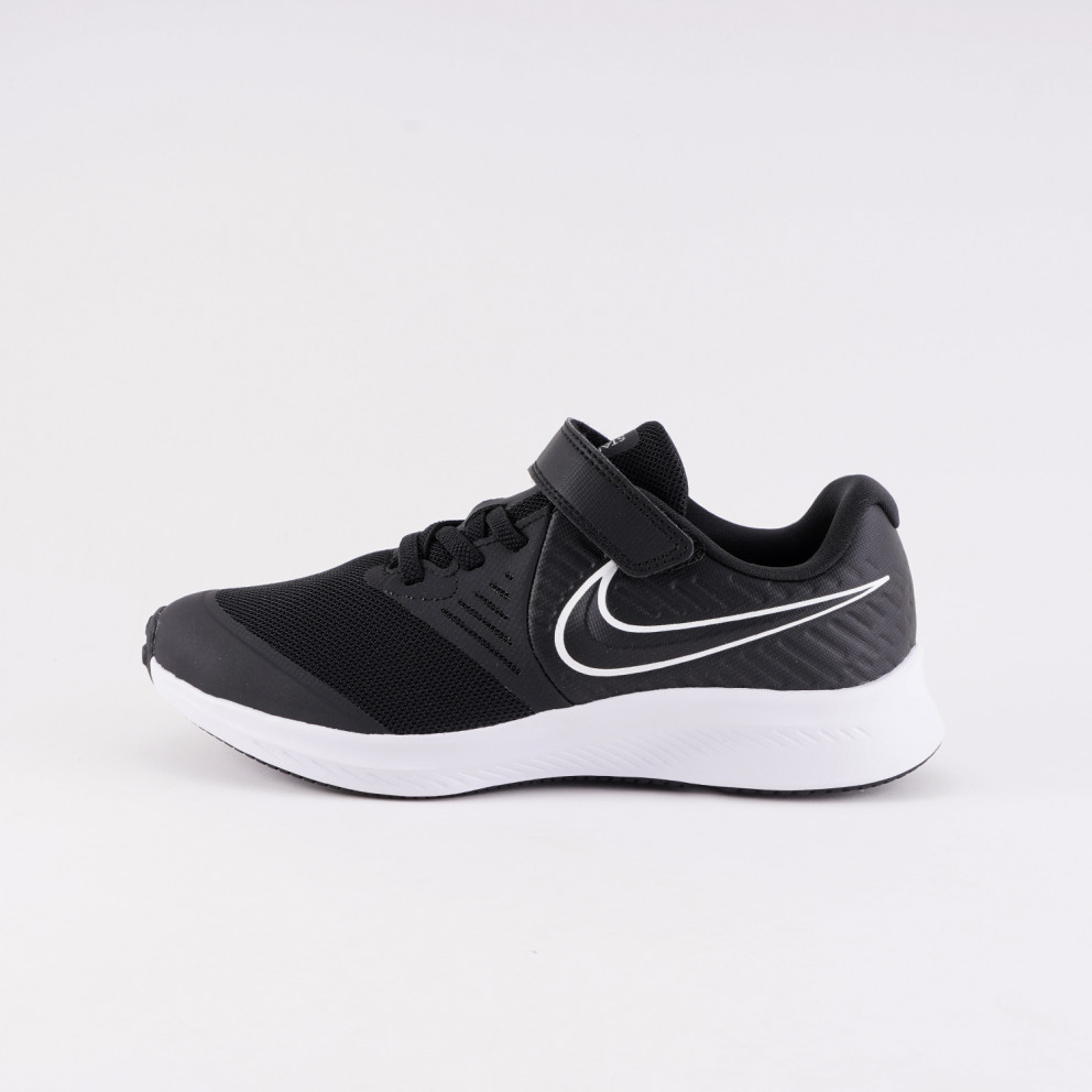 nike star runner 2 black and white