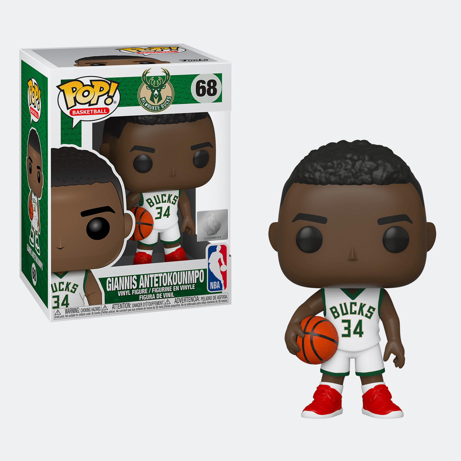 Funko Pop! Nba: Milwaukee Bucks - Giannis Antetoko (9000053356_45808)