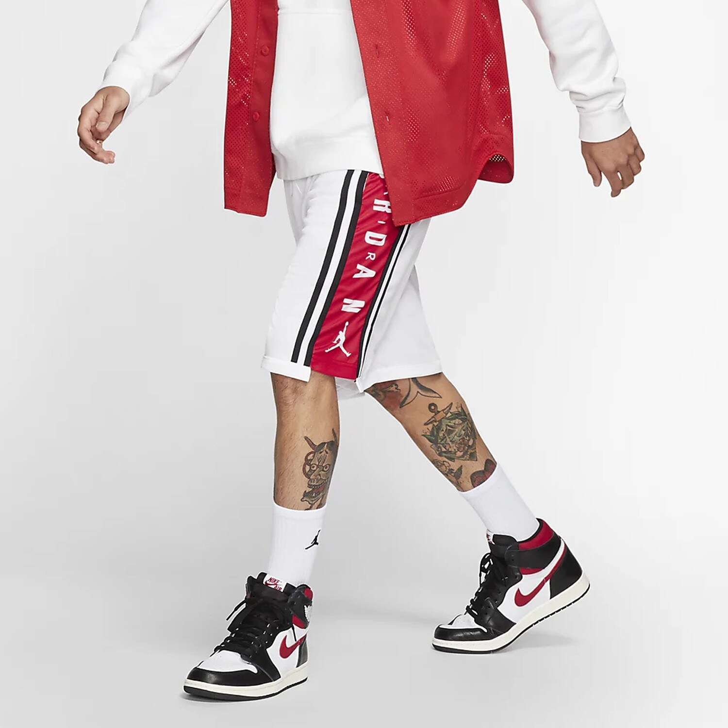 Jordan Hbr Basketball Short WHITE/GYM 