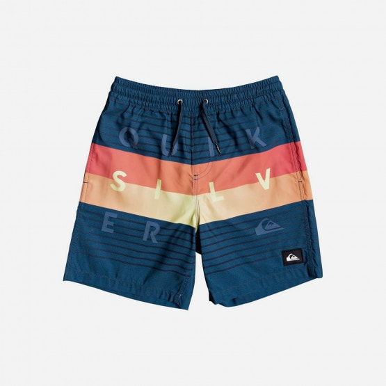 Quiksilver Word Block Kids' Swim Shorts