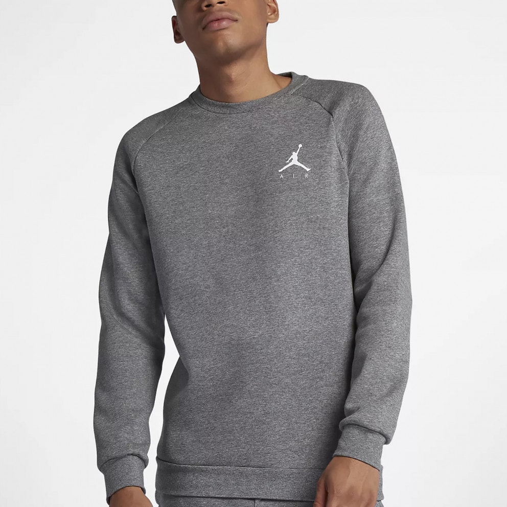 nike air jordan jumpman fleece crew black