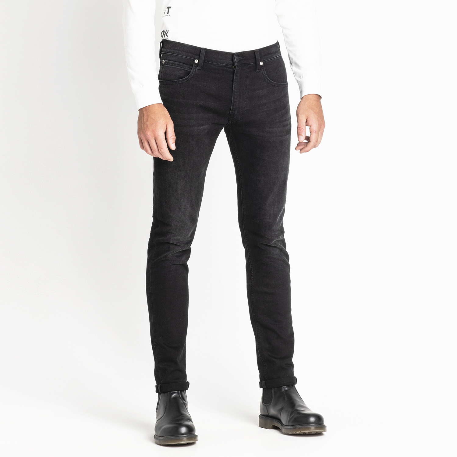 lee luke black jeans