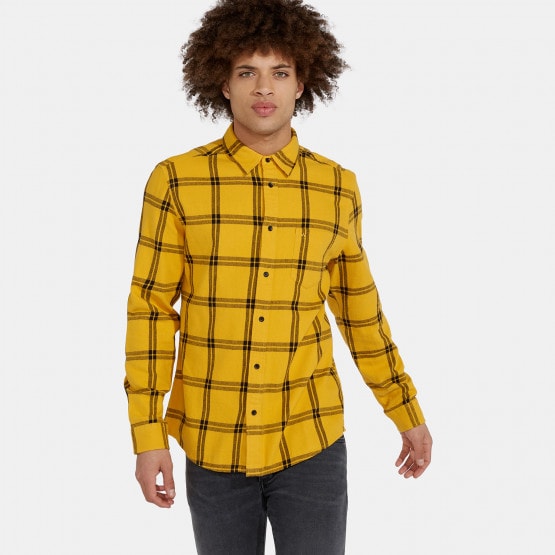 Wrangler Ls 1Pkt Shirt Mineral Yellow