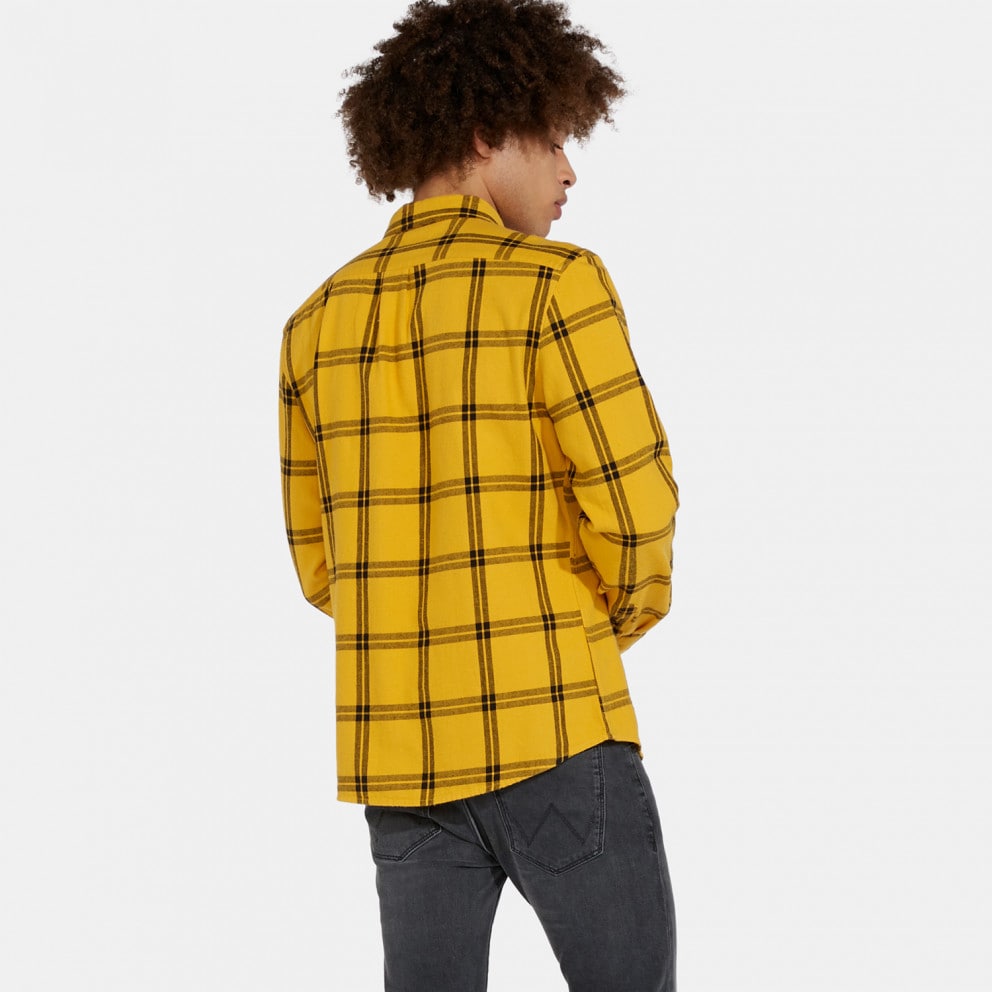Wrangler Ls 1Pkt Shirt Mineral Yellow