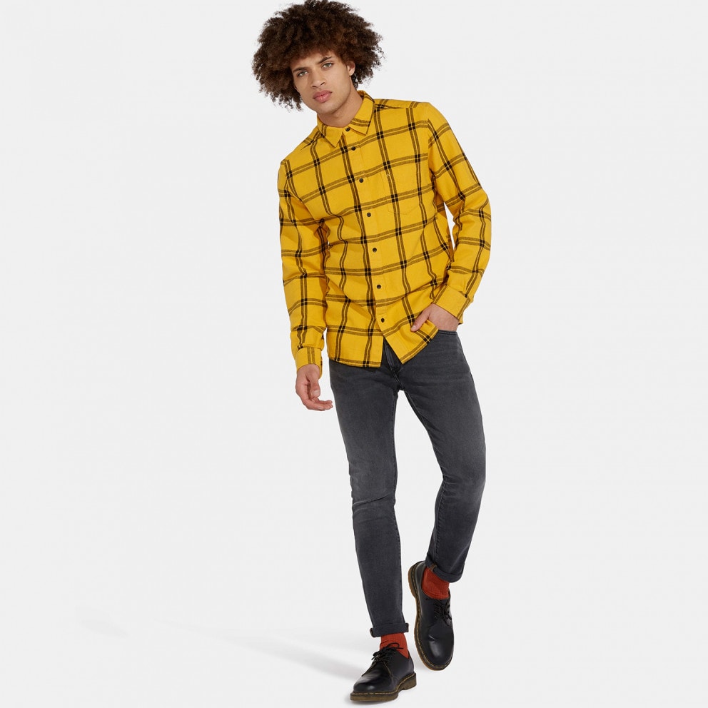 Wrangler Ls 1Pkt Shirt Mineral Yellow