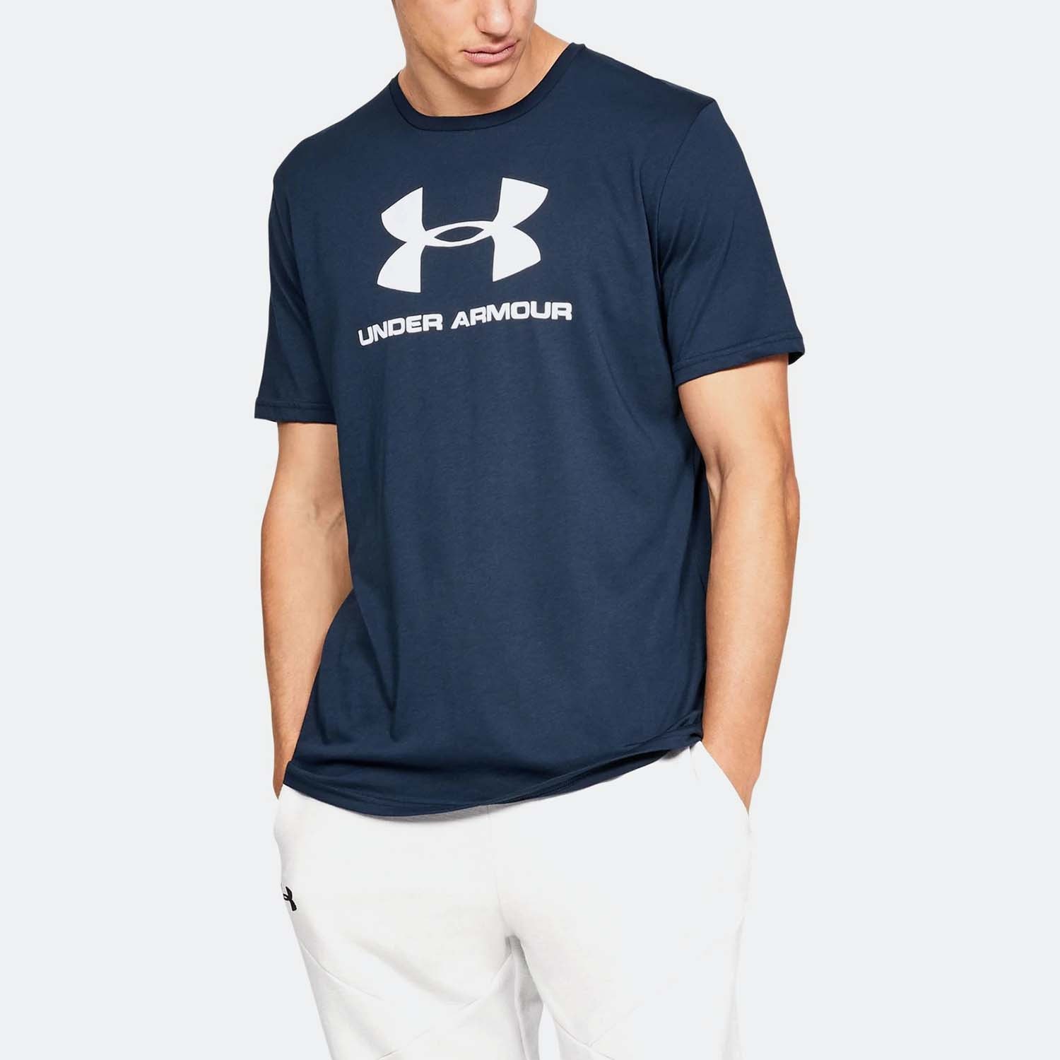 Under Armour Rival Fleece Sportstyle Logo Ανδρικό T-Shirt (9000024343_37433)