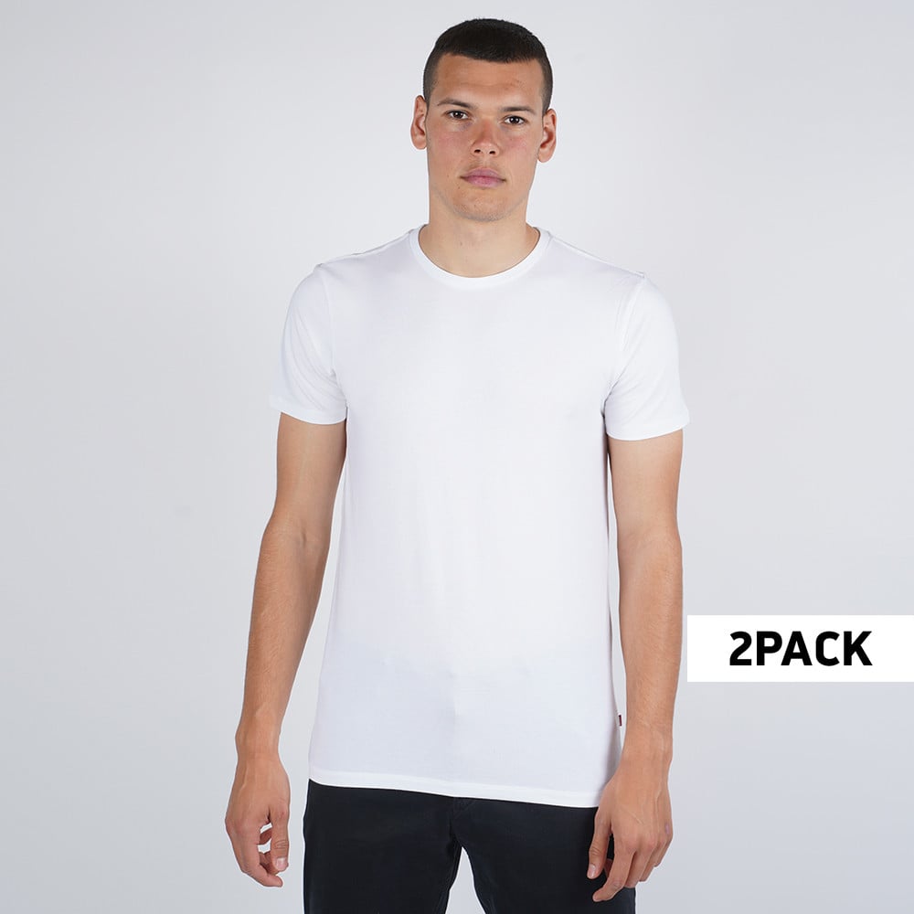 Levis Solid Crew Ανδρικό T-shirt 2-Pack (9000050683_1539)