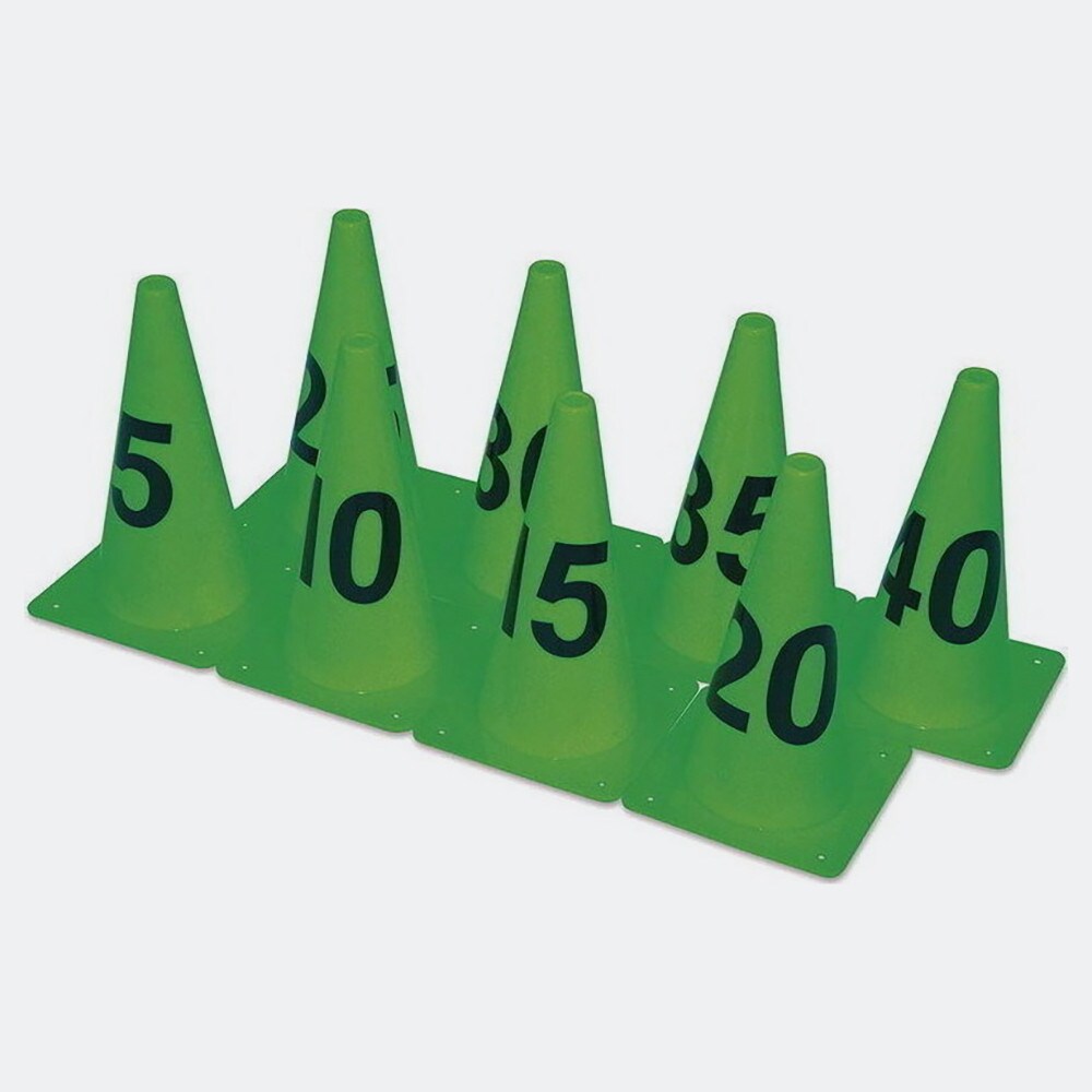 Amila Κώνοι Με Νούμερα Σετ 8Τμχ (9000053662_3565) GREEN One Size