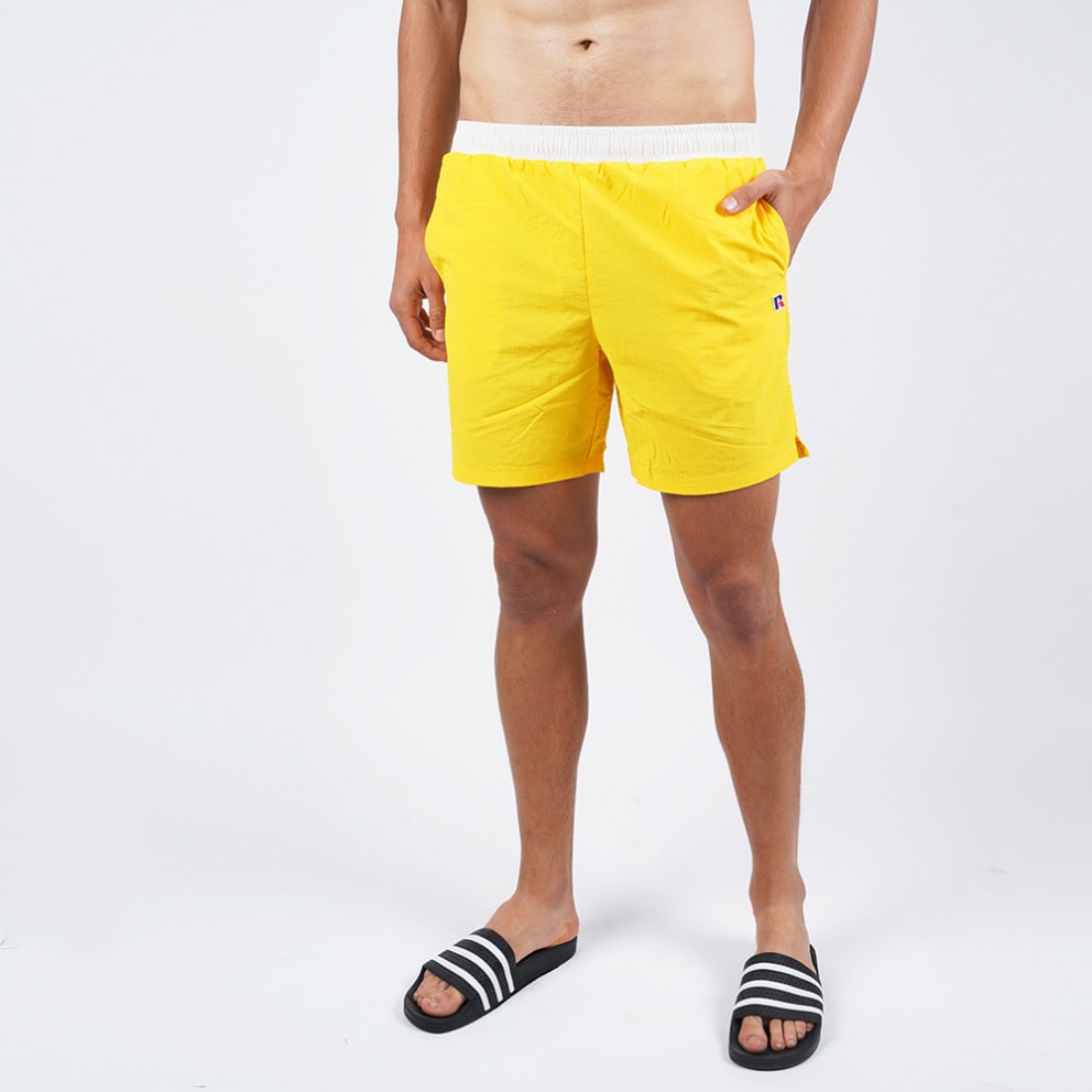 vans gold nylon active shorts