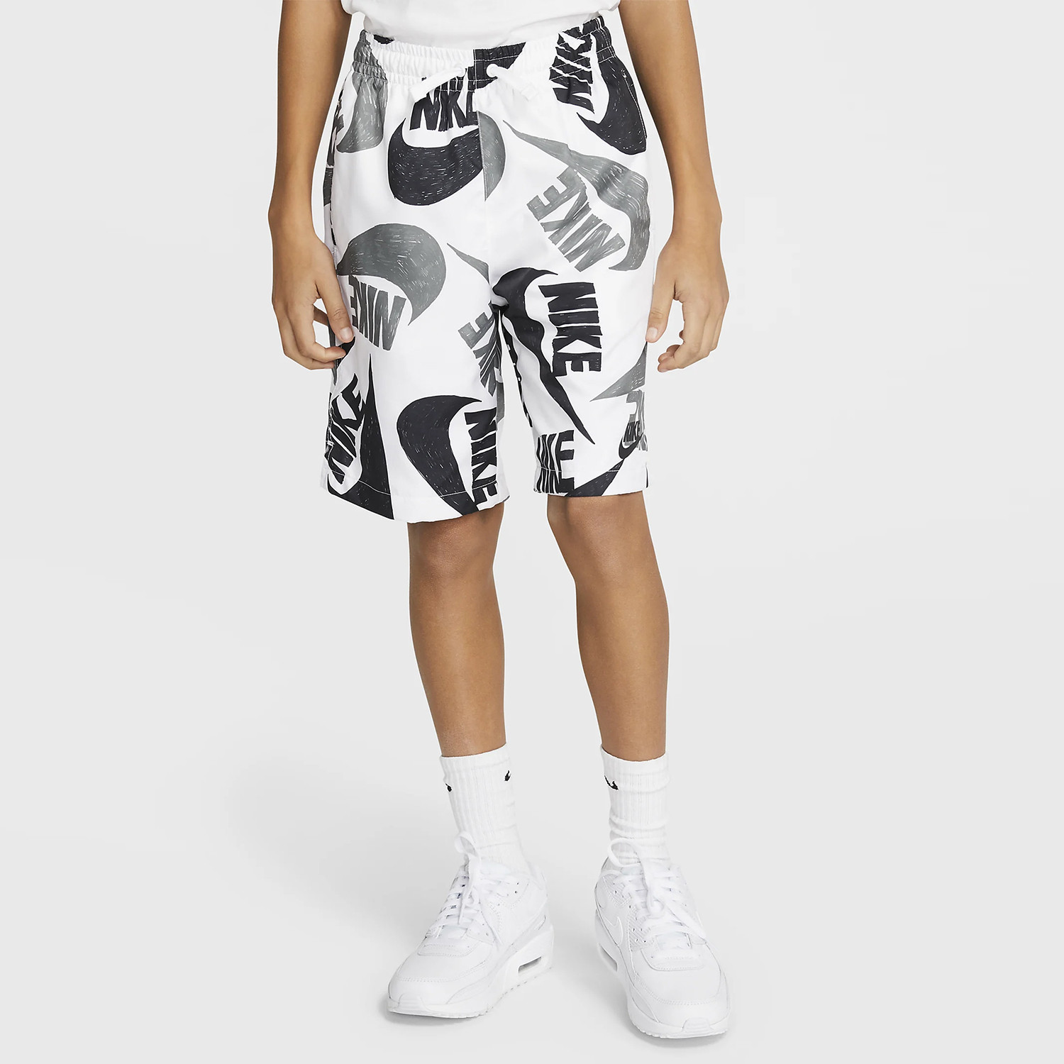 Nike Sportswear Boy's Woven Aop Short (9000052866_10433)