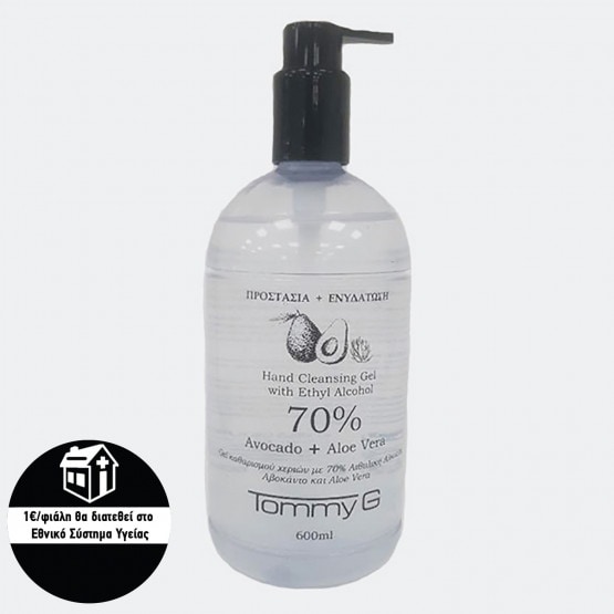 TommyG Αντισηπτικό Cleansing Gel 600ml